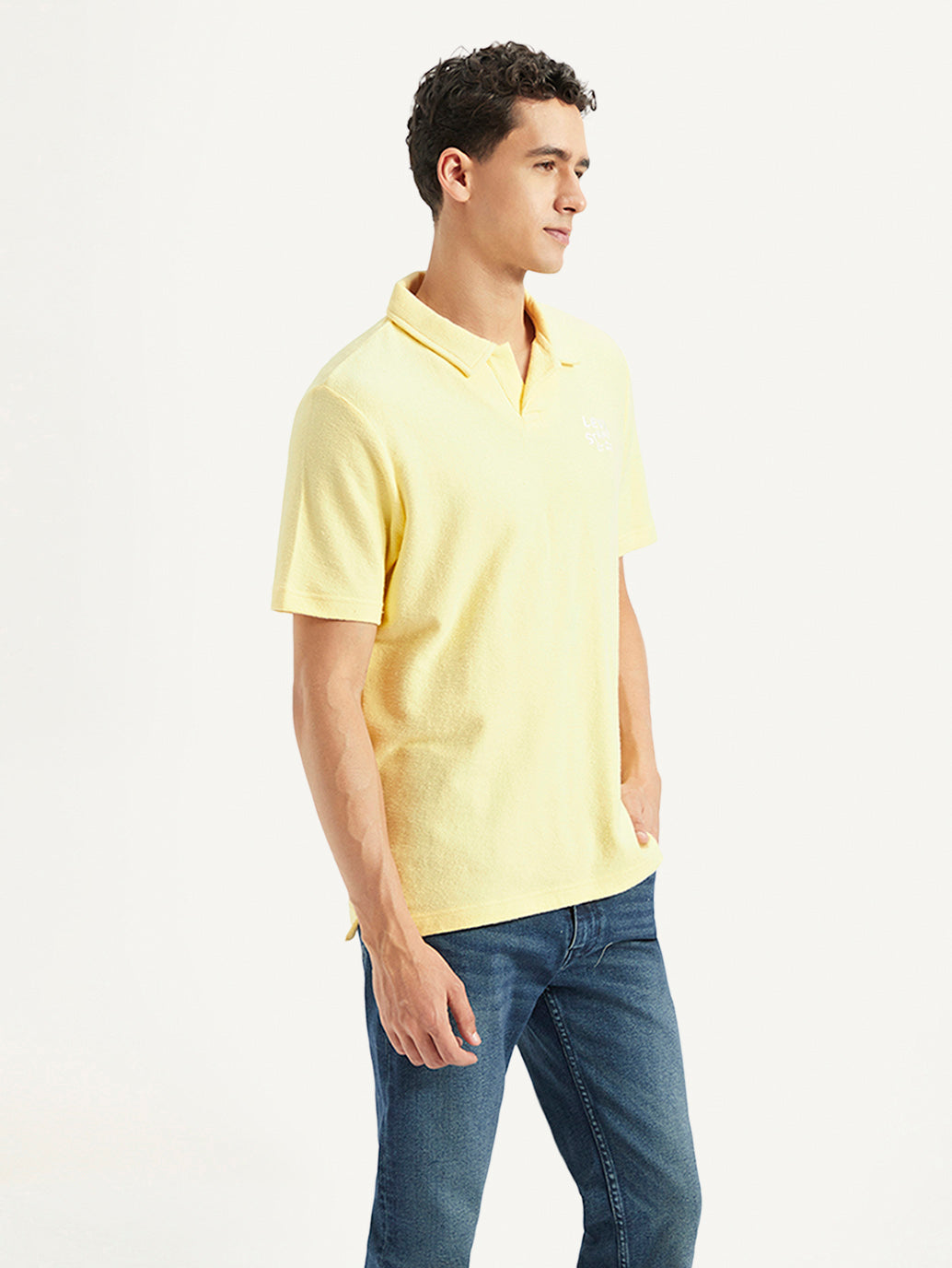 Men's Polo Collar Polo T-shirt - a802ccc5-9eb0-4671-a33b-829d8ca89fc7 View