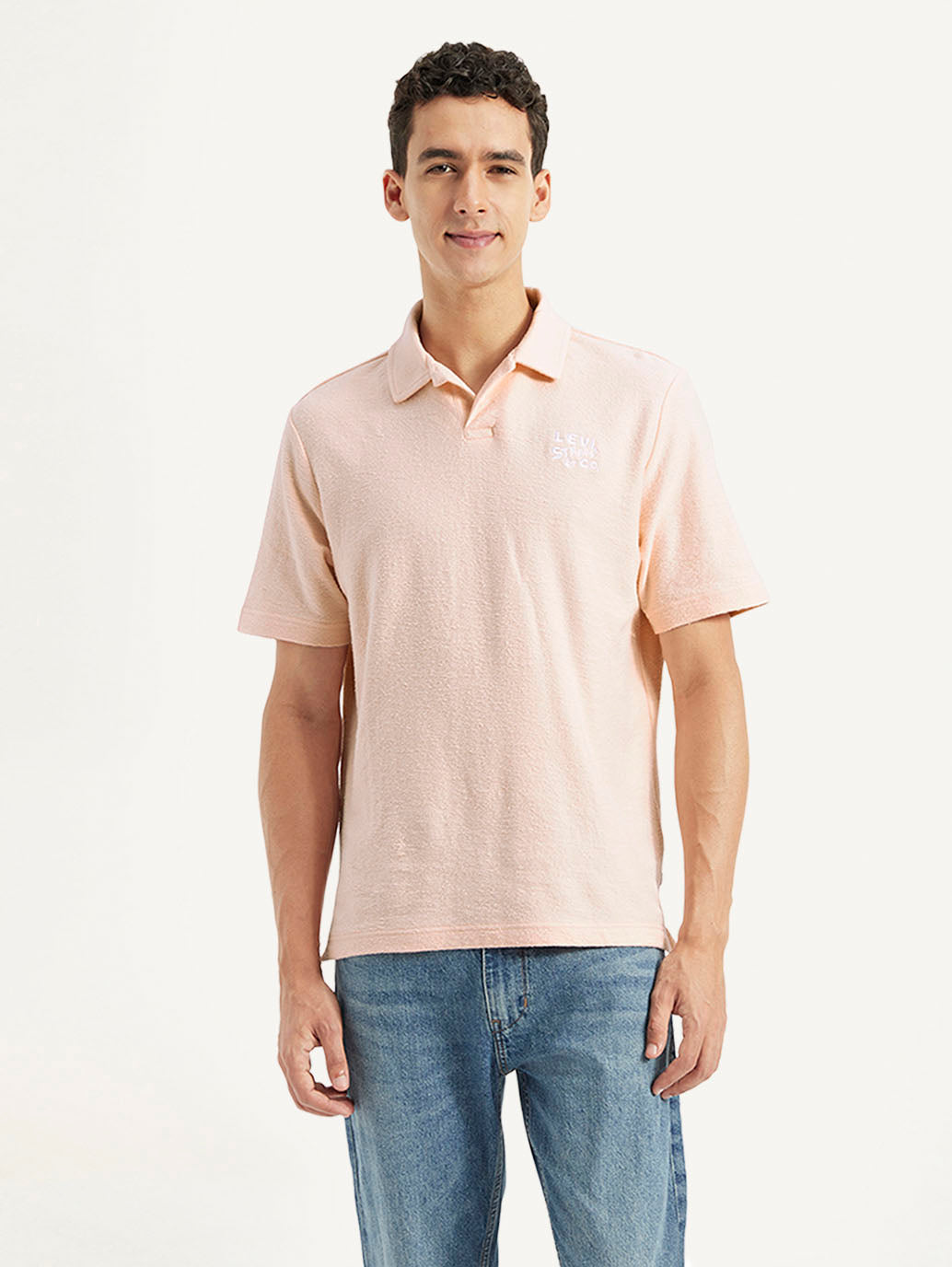 Men's Polo Collar Polo T-shirt - 415b1c56-b4ea-43f1-bf3e-acf33a225468 View