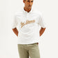 Men's Brand Logo Loose Fit Polo T-shirt - Styleshot View