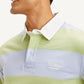 Men's Striped Polo T-shirt - Detail View