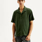 Men's Textured Relaxed Fit Resort Collar Shirt - Styleshot View
