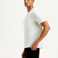 Men's Solid Crew Neck T-shirt - Side View