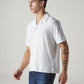 Men's Solid Relaxed Fit Resort Collar Shirt - 20 View