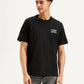 Men's Brand Logo Crew Neck Utility T-shirt - Front View