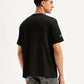 Men's Brand Logo Crew Neck Utility T-shirt - Back View