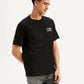 Men's Brand Logo Crew Neck Utility T-shirt - Side View