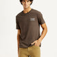 Men's Solid Crew Neck T-shirt - Styleshot View