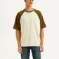 Men's Colorblock Loose Fit T-shirt - Front View