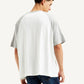 Men's Colorblock Loose Fit T-shirt - Back View