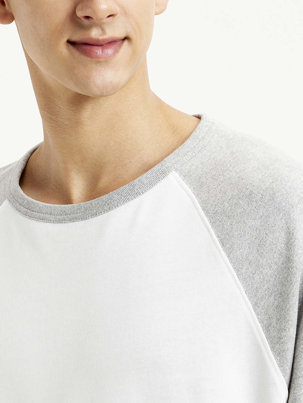 Men's Colorblock Loose Fit T-shirt - Detail View