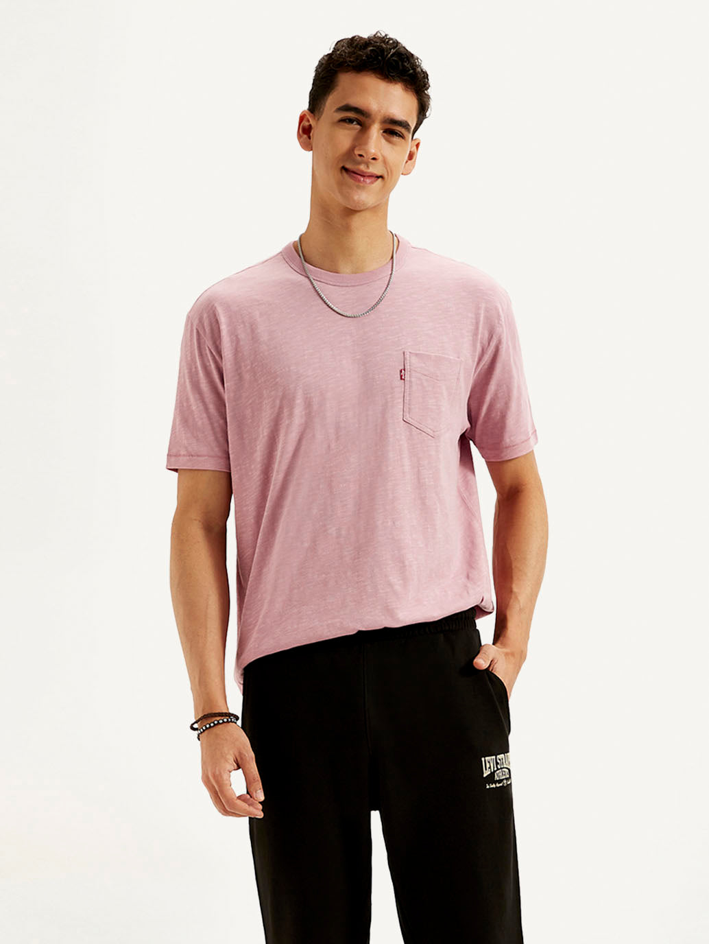 Men's Solid Slim Fit T-shirt - Styleshot View