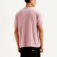 Men's Solid Slim Fit T-shirt - Back View