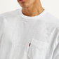 Men's Solid Slim Fit T-Shirt - Detail View