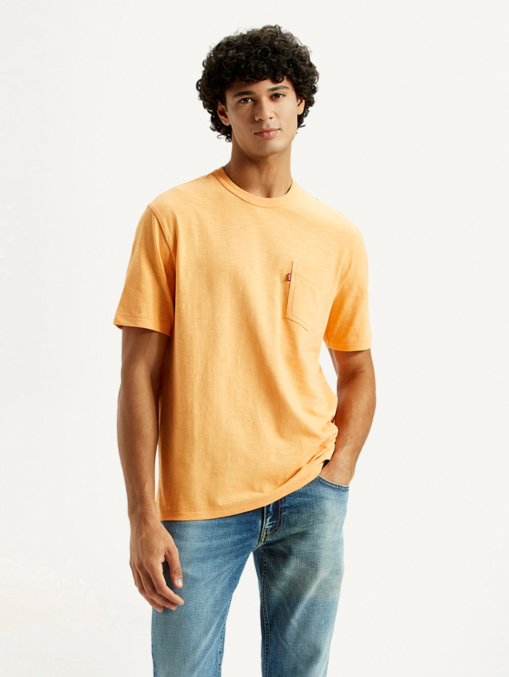 Men's Textured Regular Fit T-Shirt - Styleshot View