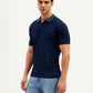 Men's Solid Slim Fit Polo T-Shirt - 20 View