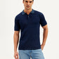 Men's Solid Slim Fit Polo T-Shirt - Styleshot View