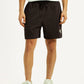 Men's Brown Regular Fit Mid Rise Shorts - Front View