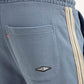 Men's Blue Solid Joggers - Detail View
