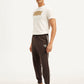 Men's Dark Brown Solid Utility Joggers - fdb1480f-4478-4c7d-9086-2a09f3088ed4 View