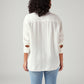 Women's Textured Regular Fit Shirt - Back View