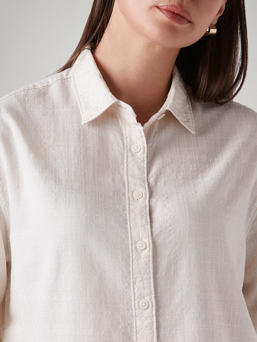 Women's Solid Relaxed Fit Shirt - 20 View