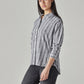 Women's Striped Loose Fit Shirt - Side View