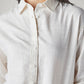 Women's Solid Loose Fit Shirt - Detail View