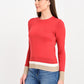 Women's Colorblock Regular Fit Top - jpg View
