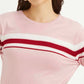Women's Striped Regular Fit T-shirt - 86ffd6fb-d288-43ab-af9c-7c0deebe5bf1 View