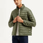 Men's Solid Olive Jacket - Styleshot View