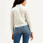 Women's Self Design Spread Collar Regular Fit Shirt - Back View