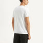Men's Solid Slim Fit T-shirt - Back View