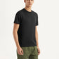 Men's Solid Slim Fit T-shirt - Side View
