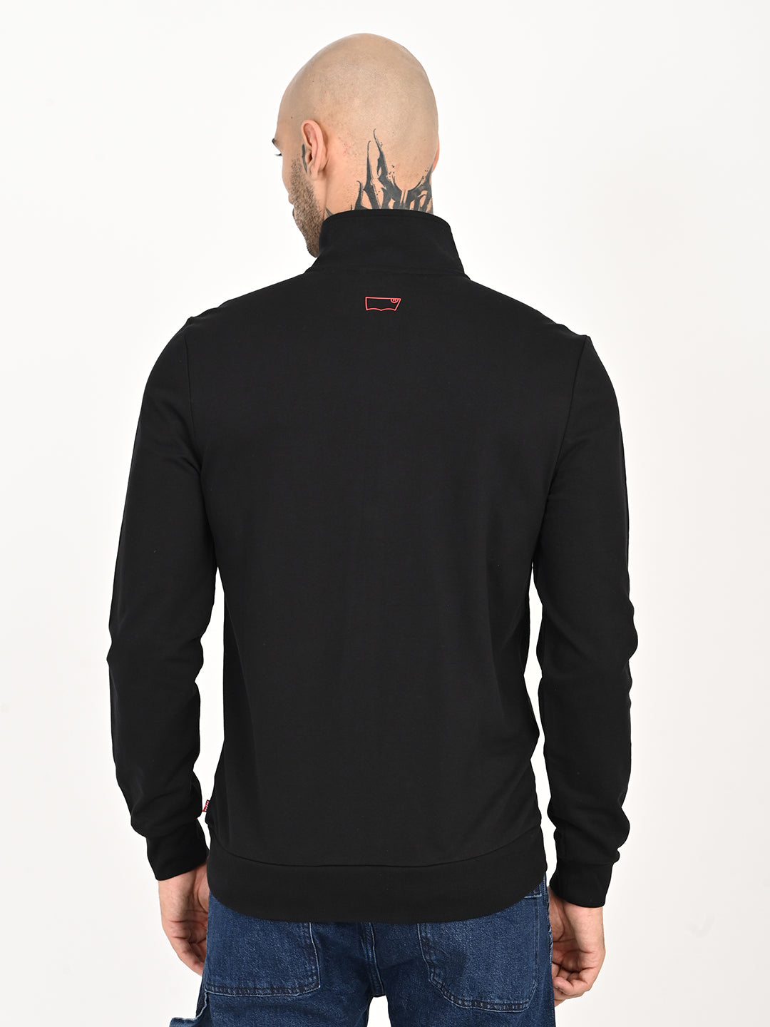 Men's Solid Turtleneck Sweatshirt - 20 View