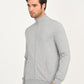 Men's Solid Light-Grey Hooded Sweatshirt - side View