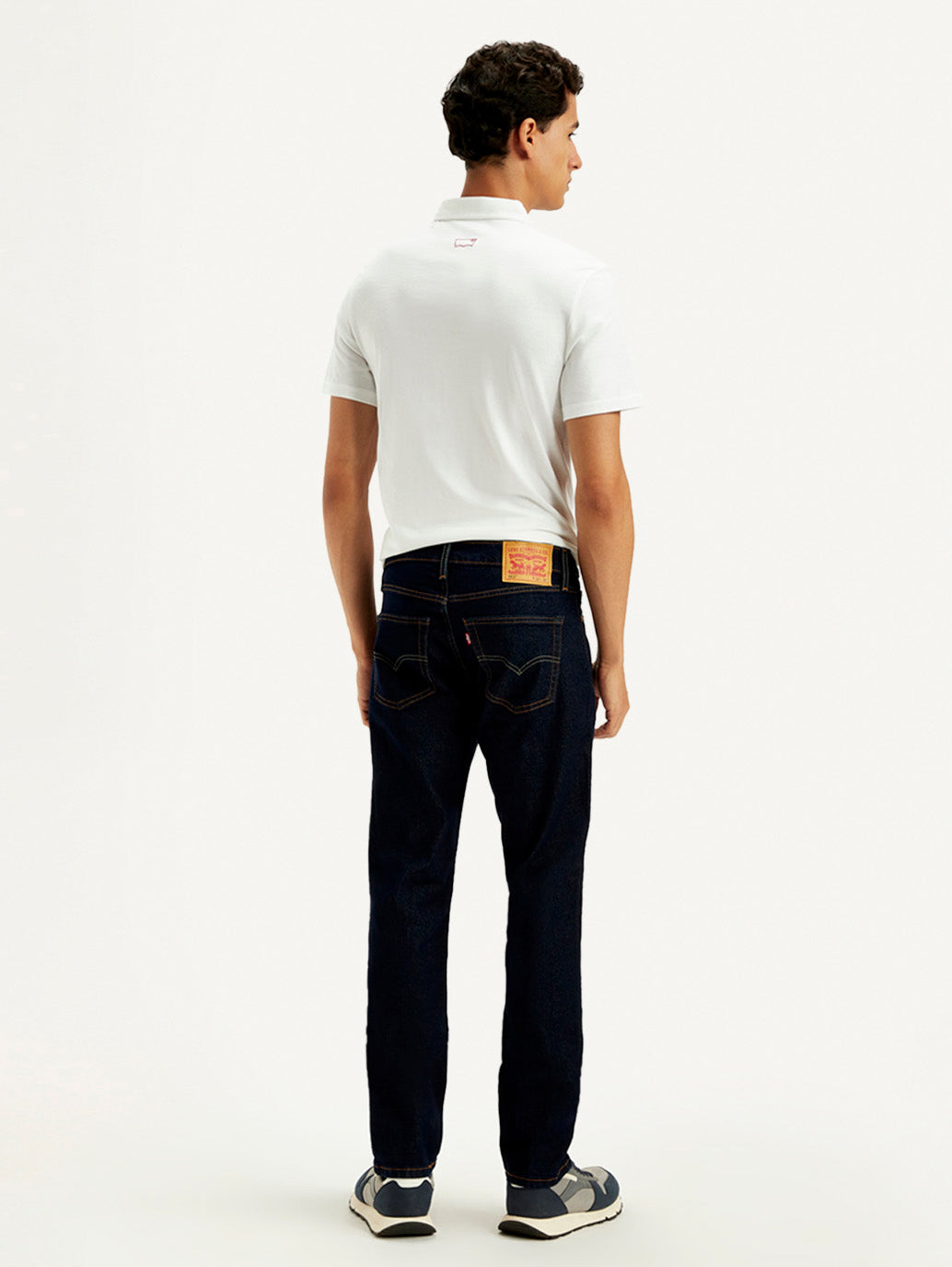 Men's 511 Black Slim Fit Mid Rise Jeans - Back View