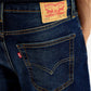 Men's 511 Blue Slim Fit Mid Rise Jeans - Detail View