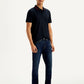 Men's 511 Blue Slim Fit Mid Rise Jeans - Side View