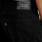 Men's 511 Black Slim Fit Mid Rise Jeans - Detail View