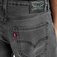 Men's 511 Charcoal Grey Slim Fit Mid Rise Jeans - Detail View