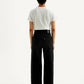 Women's Black Mile High Wide Leg Fit High Rise Jeans - Back View