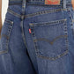 Women's Blue XL Straight Fit Mid Rise Jeans - Detail View