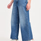 Women's Blue XL Straight Loose Fit Mid Rise Jeans - jpg View