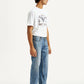 Men's 555 Light Indigo Loose Fit Mid Rise Jeans - Side View
