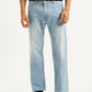 Men's 555 Light Indigo Loose Fit Mid Rise Jeans - Front View