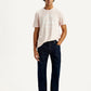 Men's 555 Dark Indigo Loose Fit Mid Rise Selvedge Jeans - Styleshot View