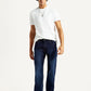 Men's 555 Dark Indigo Loose Fit Mid Rise Jeans - Styleshot View