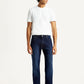 Men's 555 Dark Indigo Loose Fit Mid Rise Jeans - Front View