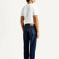 Men's 555 Dark Indigo Loose Fit Mid Rise Jeans - Back View