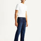 Men's 555 Dark Indigo Loose Fit Mid Rise Jeans - Side View